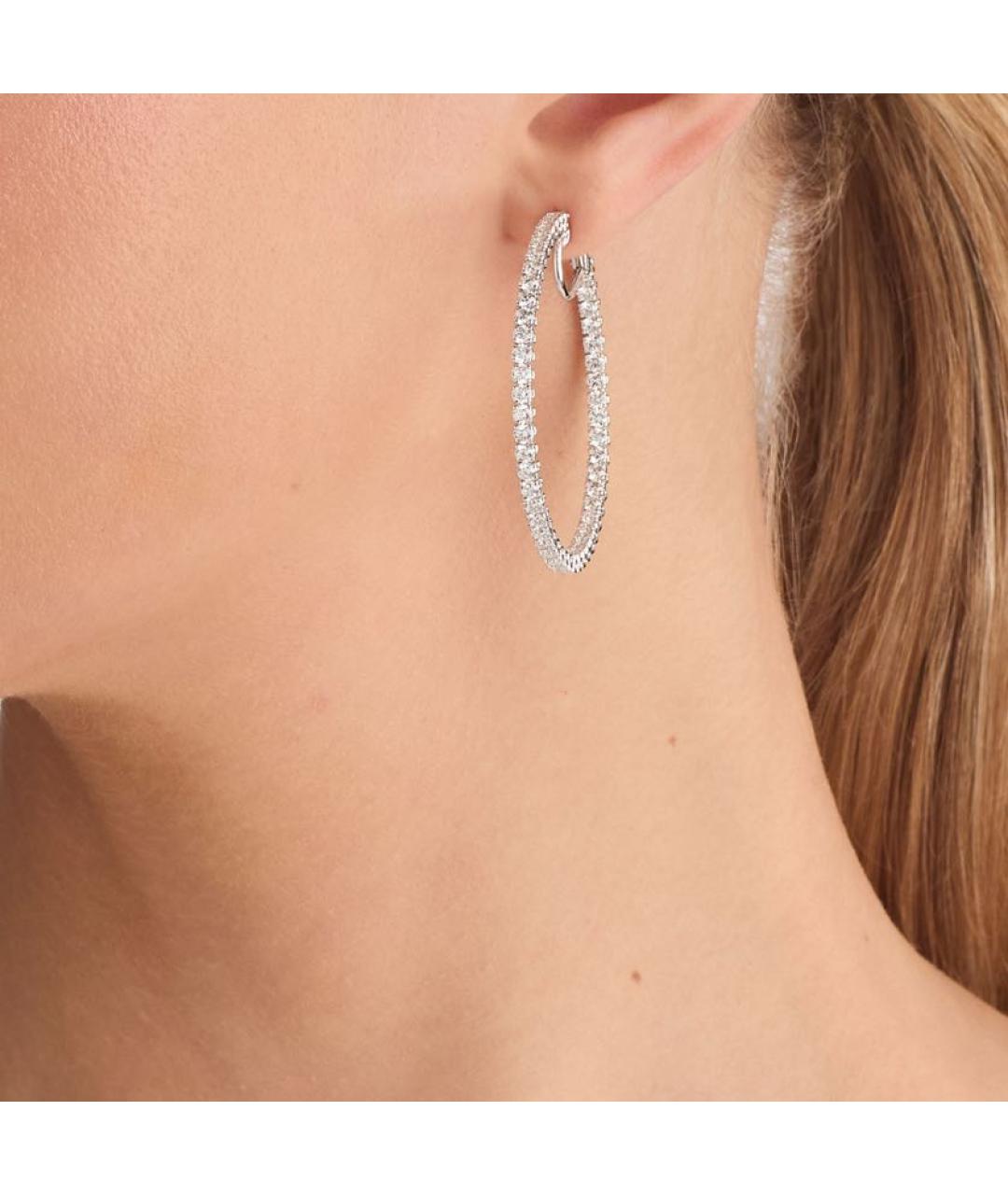 GRAFF Серебряные серьги из белого золота, фото 2