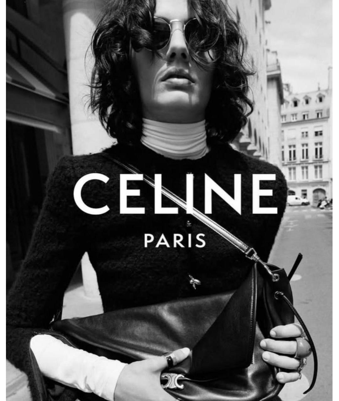 CELINE Коричневые металлические солнцезащитные очки, фото 8