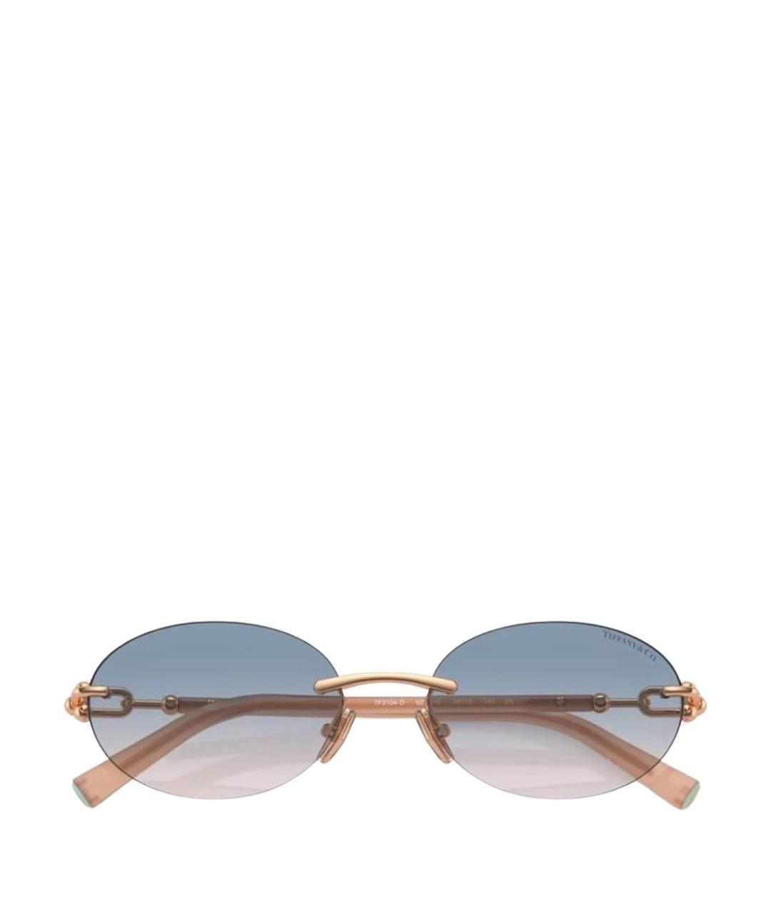 TIFFANY&CO Мульти металлические солнцезащитные очки, фото 1