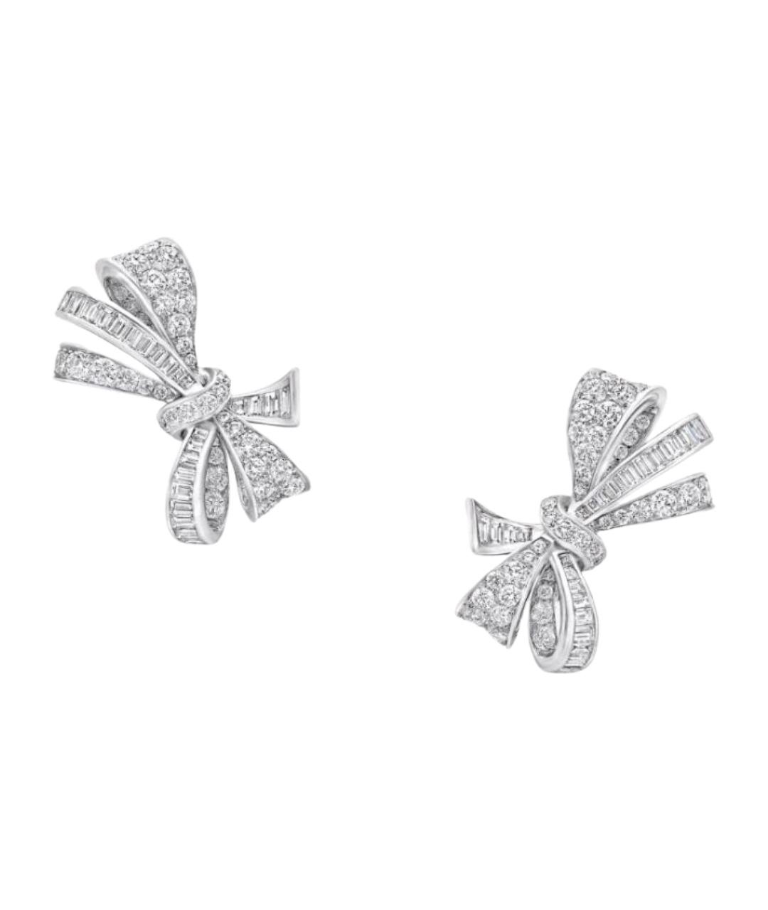 GRAFF Серебряные платиновые серьги, фото 1