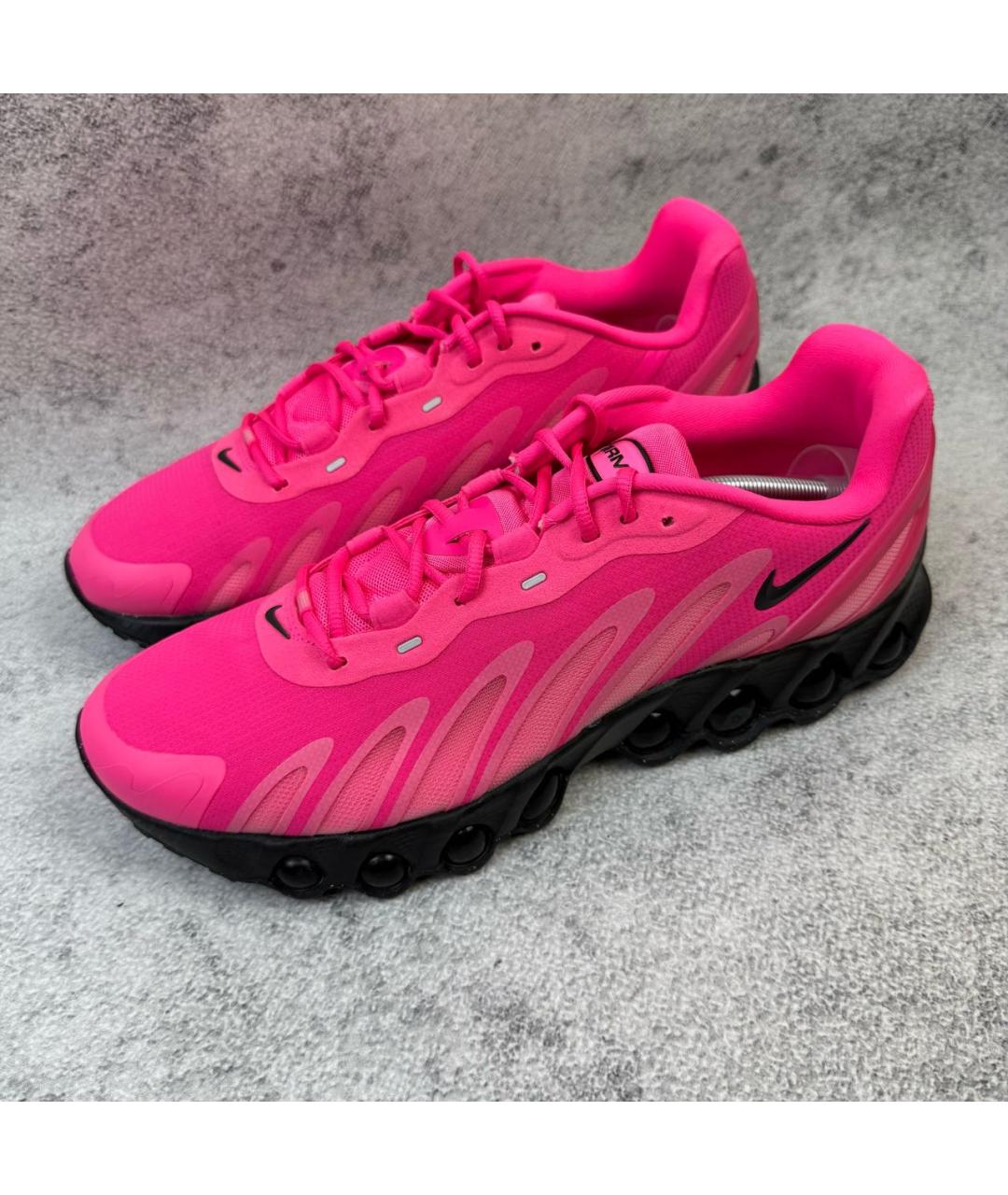 NIKE Розовые текстильные низкие кроссовки / кеды, фото 2