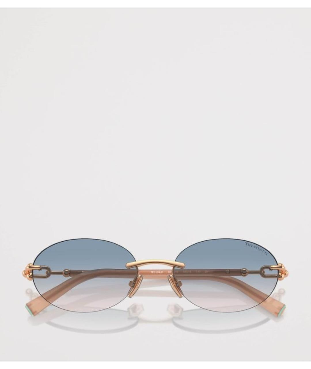 TIFFANY&CO Мульти металлические солнцезащитные очки, фото 4