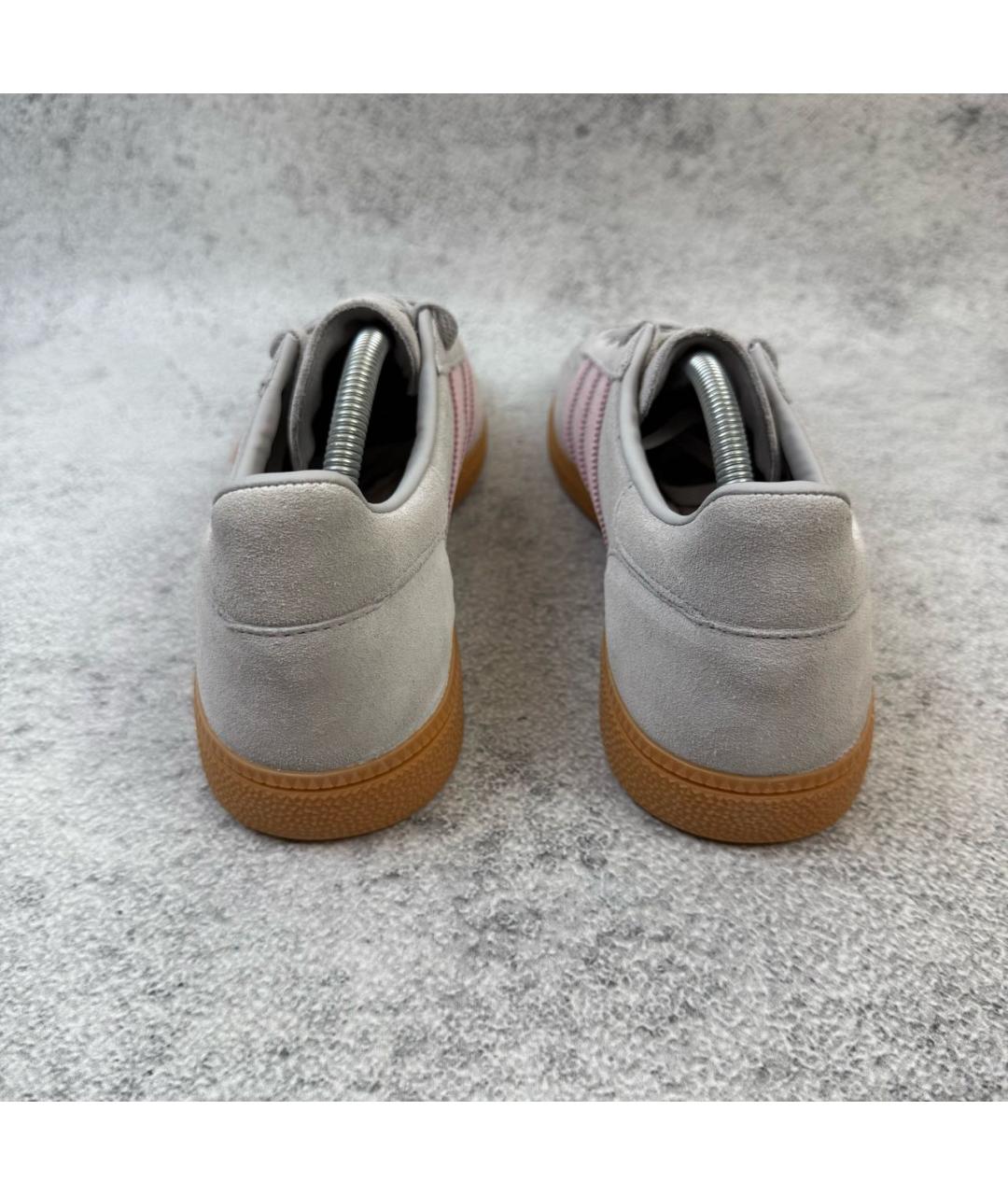 ADIDAS Серые замшевые низкие кроссовки / кеды, фото 6