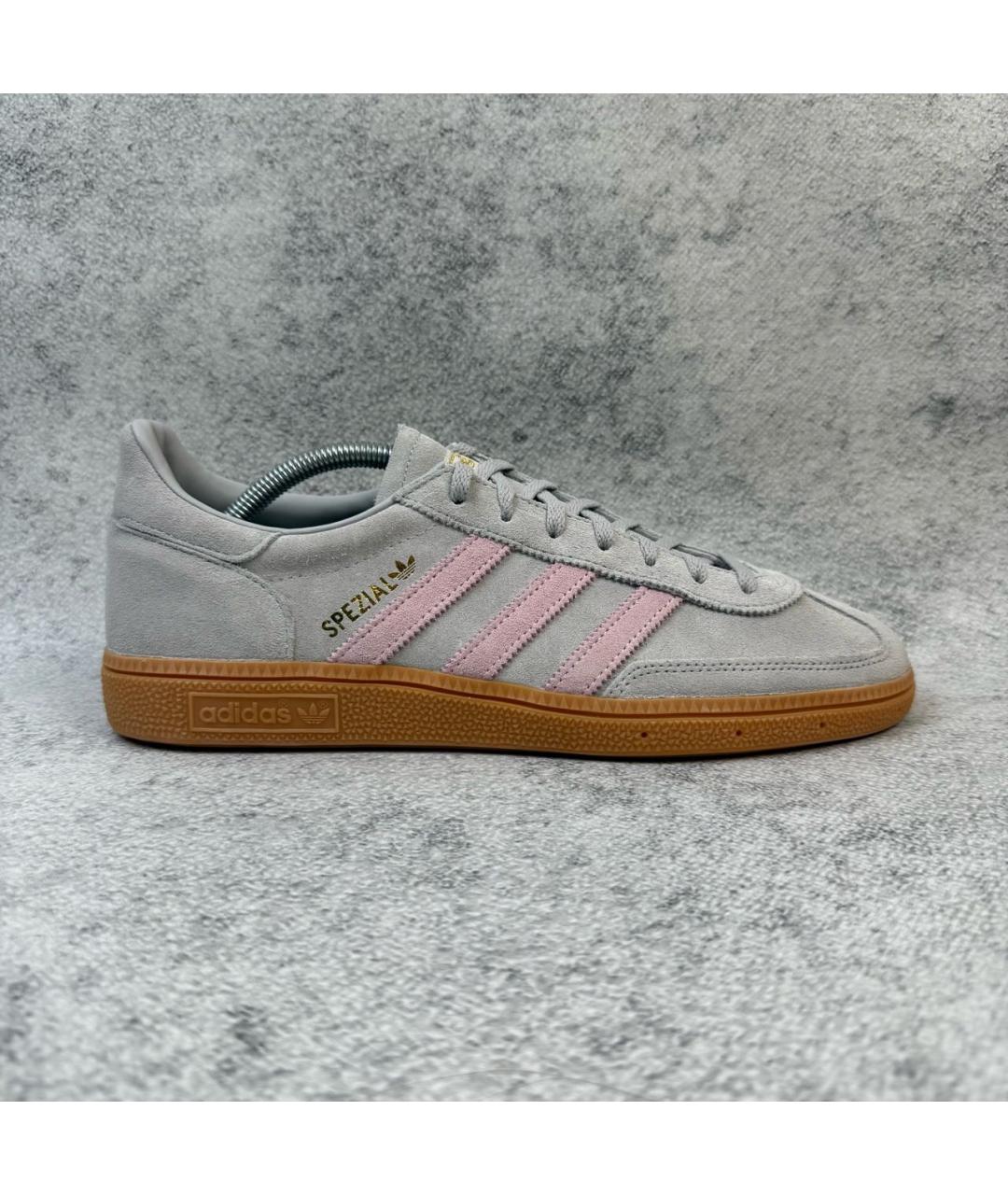 ADIDAS Серые замшевые низкие кроссовки / кеды, фото 7