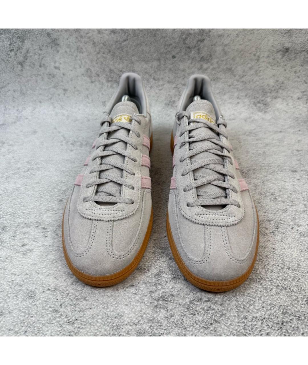 ADIDAS Серые замшевые низкие кроссовки / кеды, фото 5