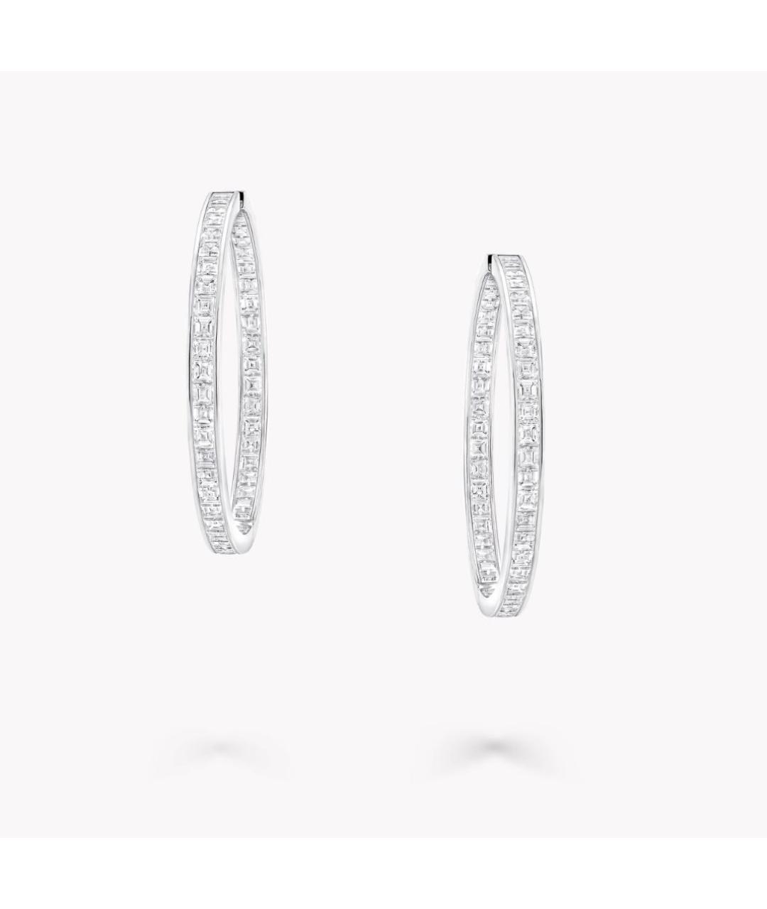 GRAFF Серебряные серьги из белого золота, фото 3