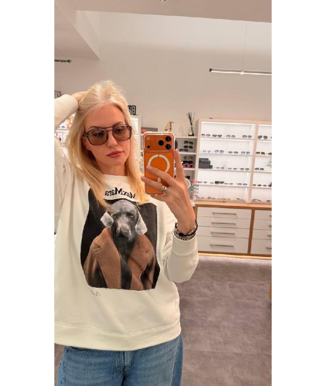 TOM FORD Бежевые пластиковые солнцезащитные очки, фото 2