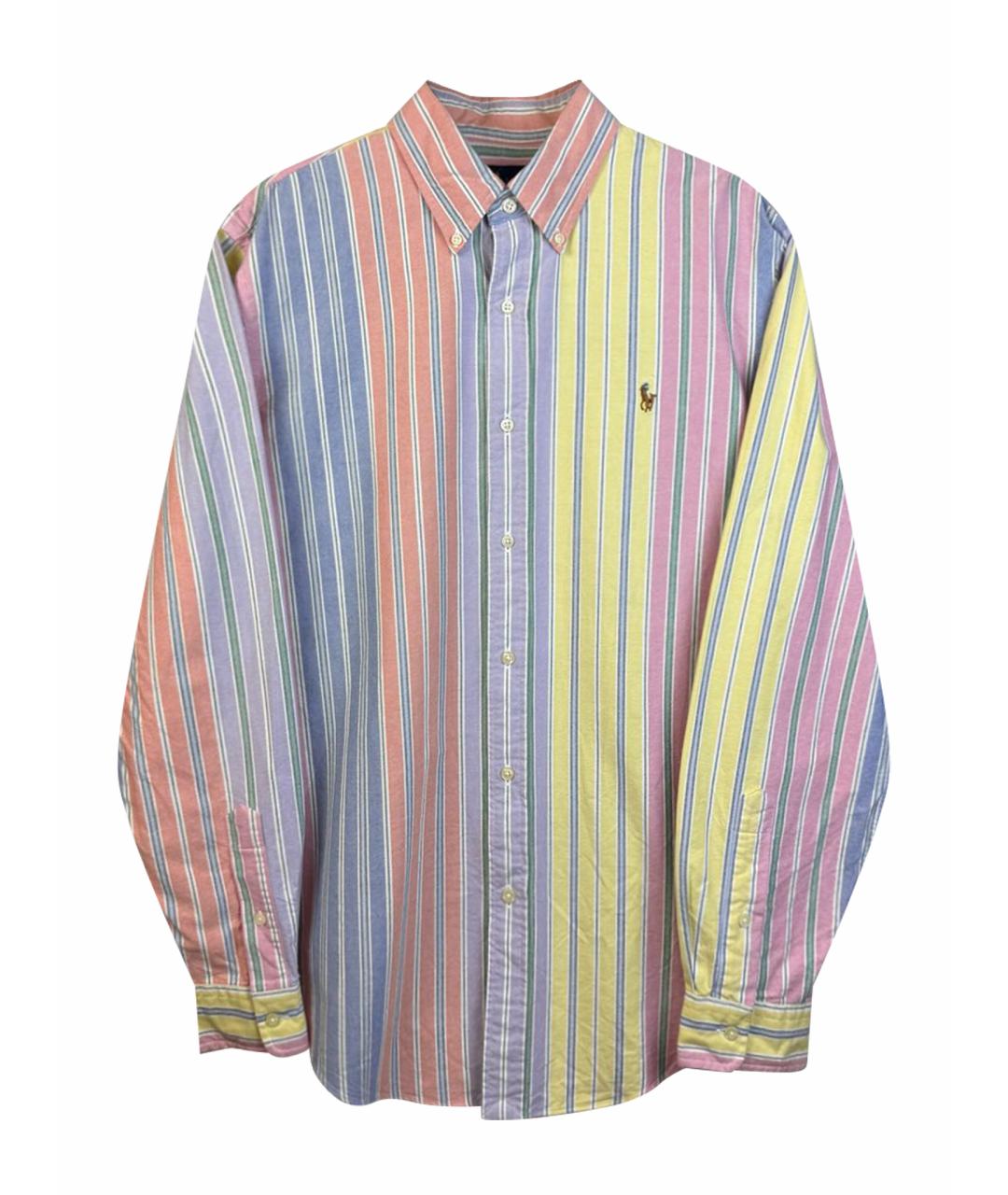 RALPH LAUREN Мульти хлопковая классическая рубашка, фото 1