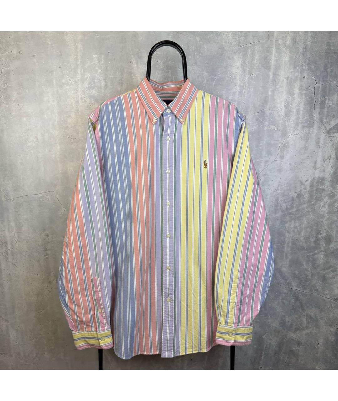 RALPH LAUREN Мульти хлопковая классическая рубашка, фото 9