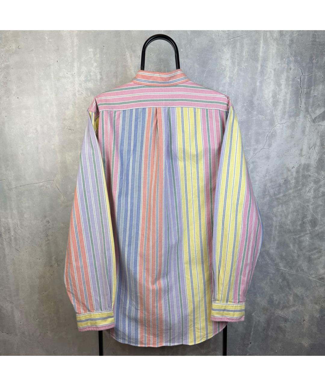 RALPH LAUREN Мульти хлопковая классическая рубашка, фото 8