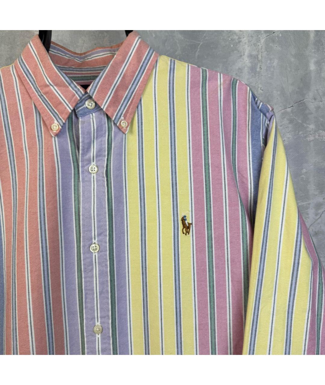 RALPH LAUREN Мульти хлопковая классическая рубашка, фото 3