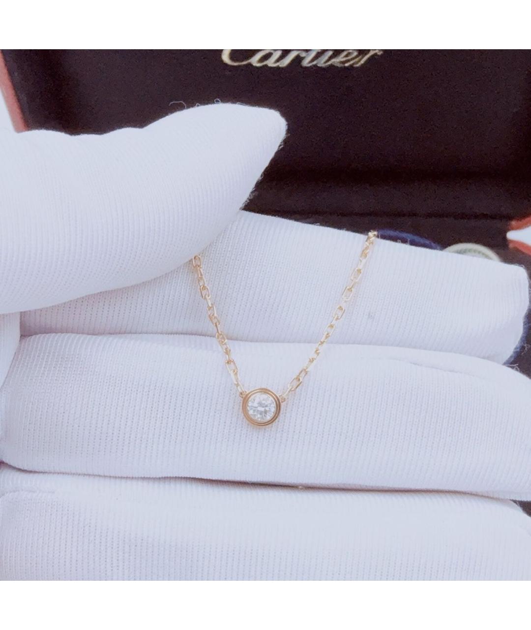 CARTIER Розовый кулон из розового золота, фото 2