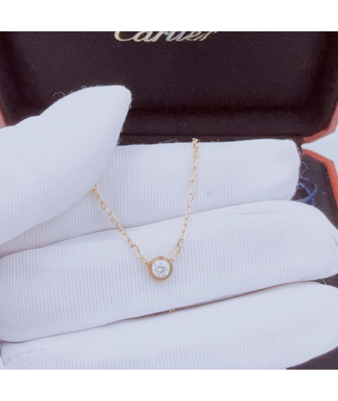 CARTIER Розовый кулон из розового золота, фото 4