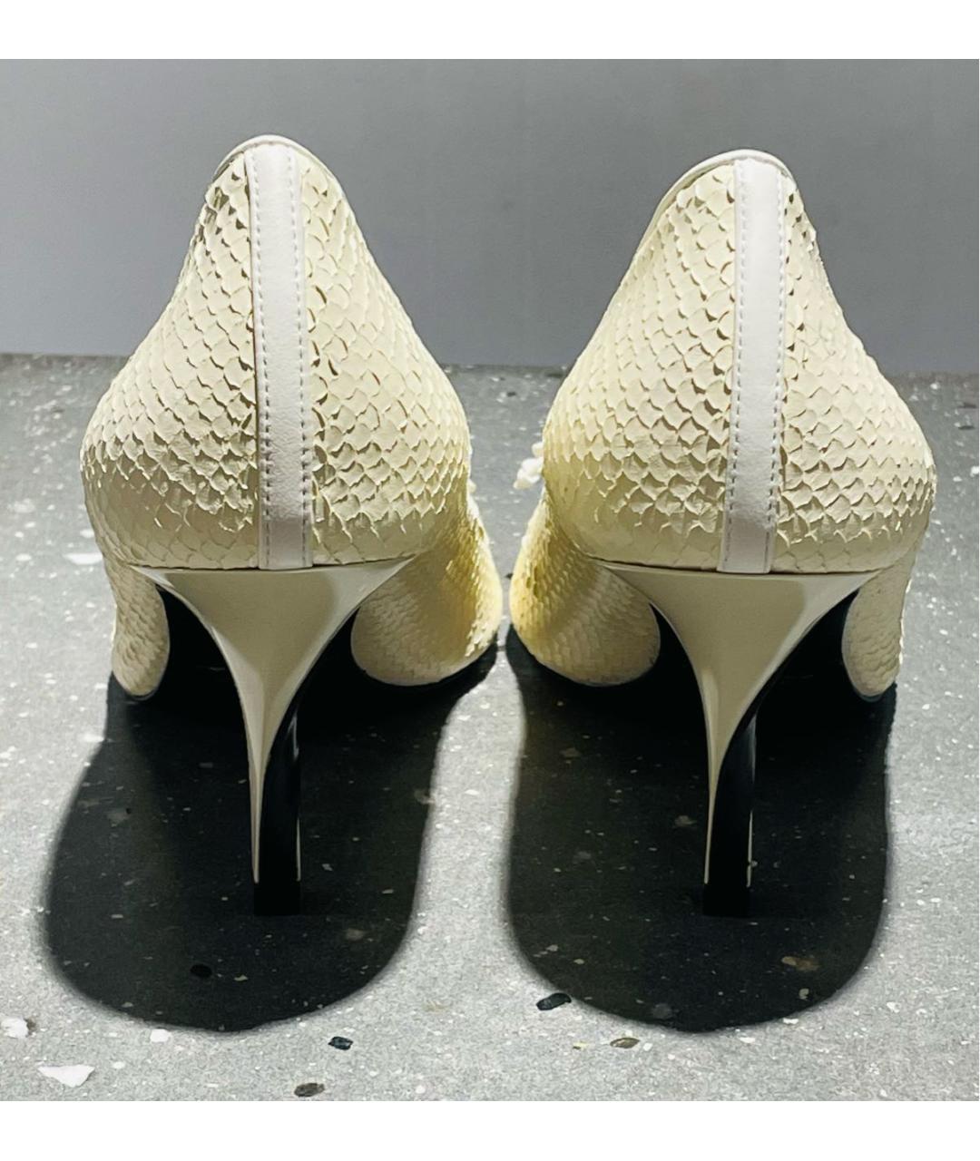 JACQUEMUS Бежевые кожаные туфли, фото 2