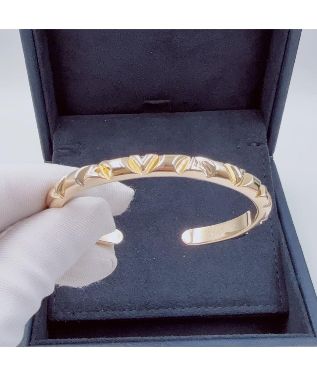 LOUIS VUITTON Желтый браслет из желтого золота, фото 9