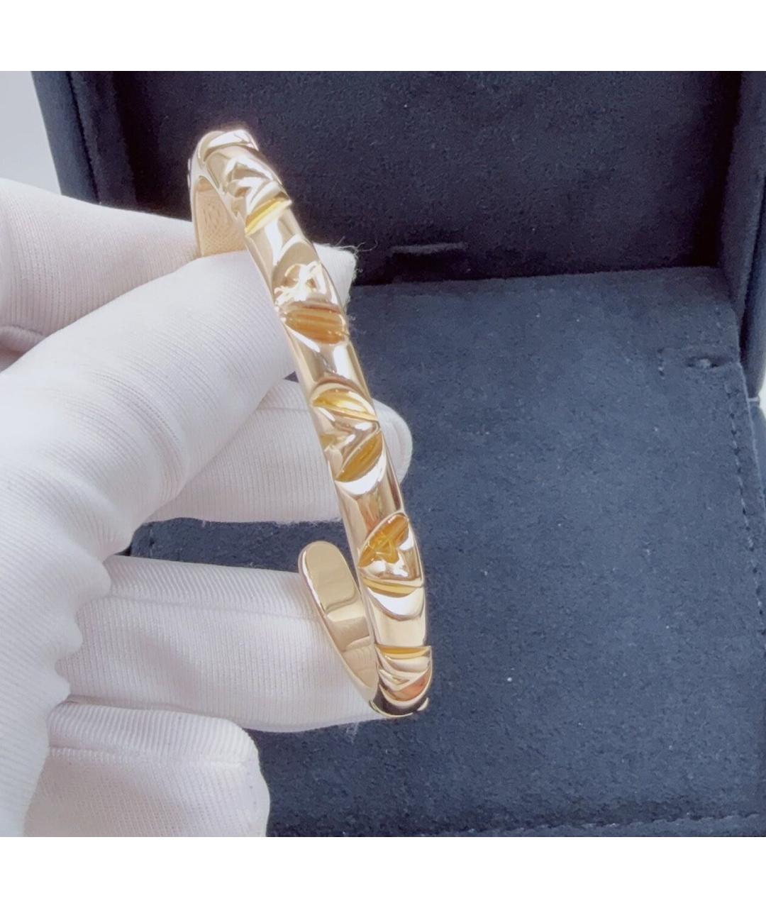 LOUIS VUITTON Желтый браслет из желтого золота, фото 4