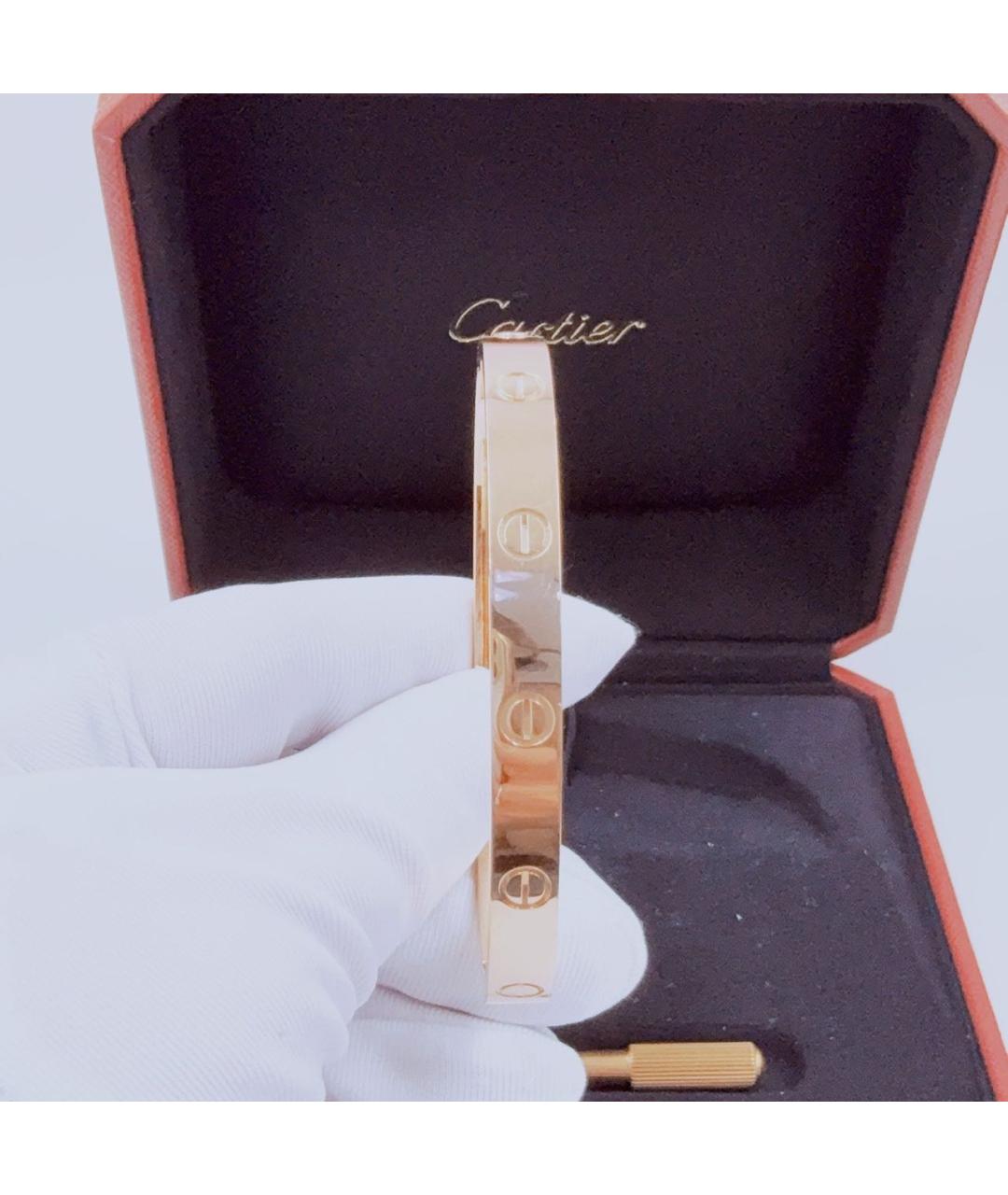 CARTIER Розовый браслет из розового золота, фото 4