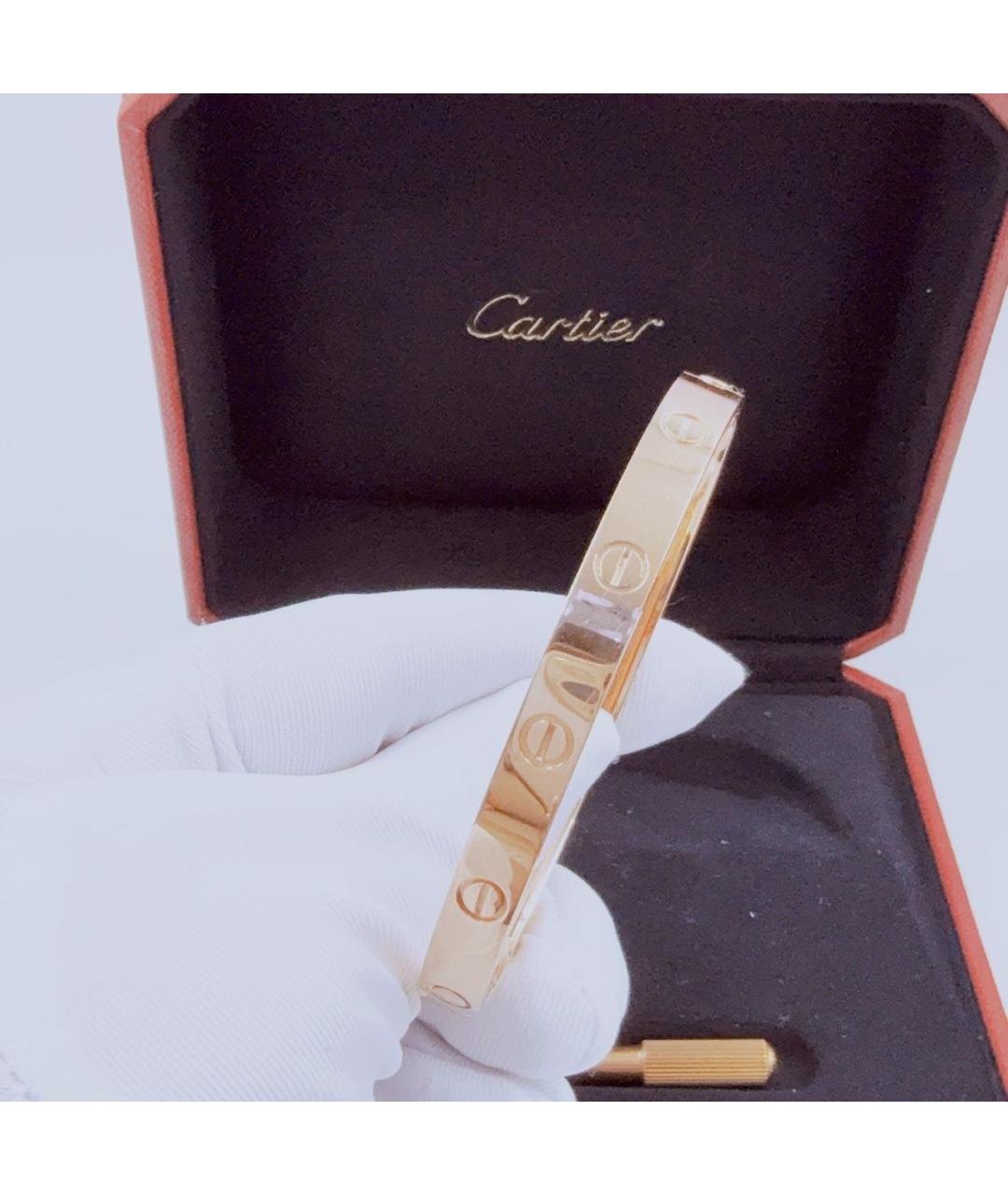 CARTIER Розовый браслет из розового золота, фото 5