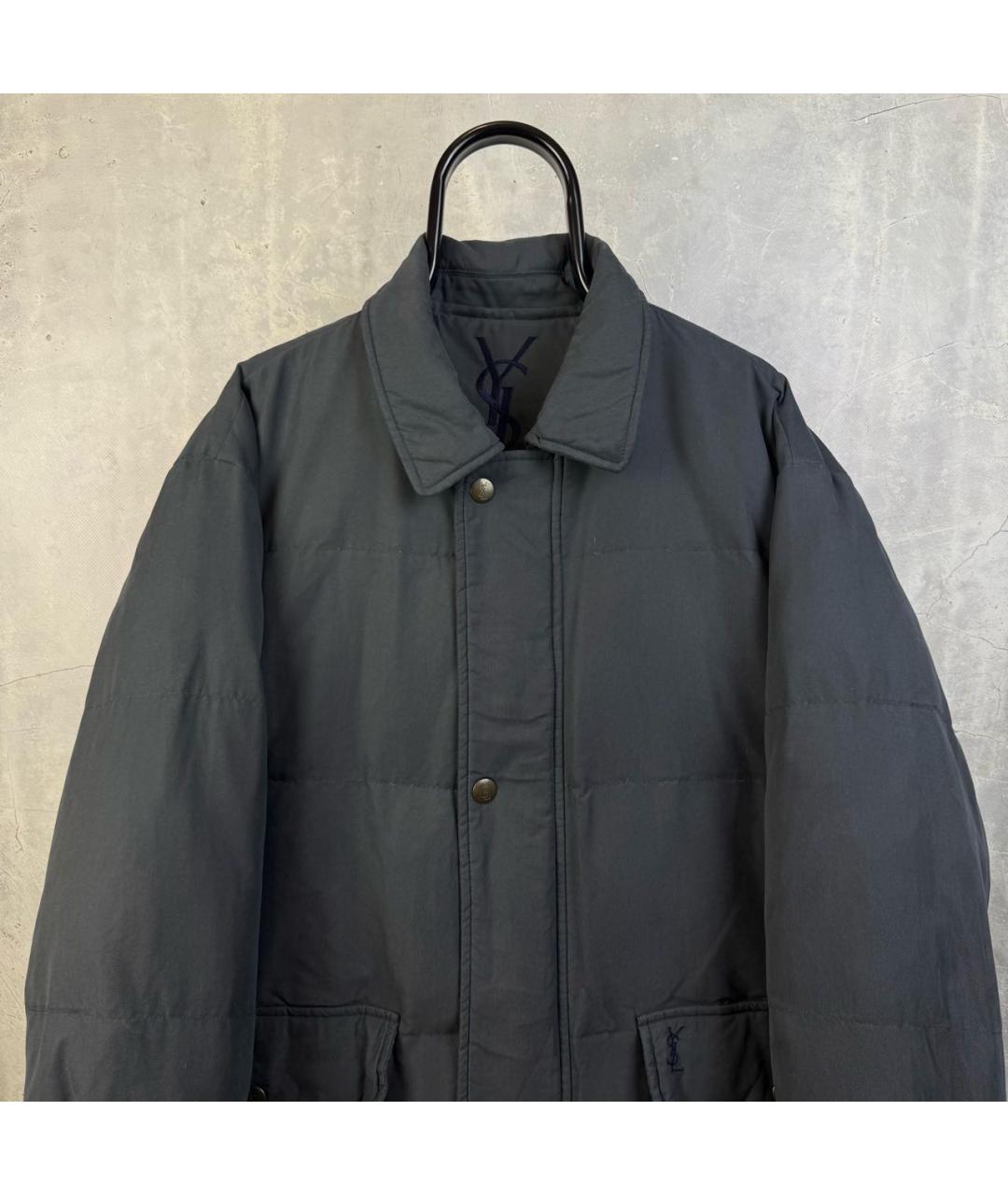 SAINT LAURENT Серая куртка, фото 2