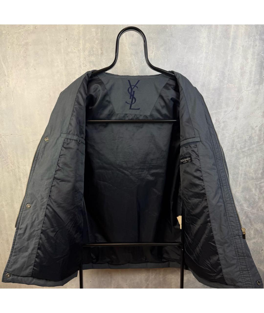 SAINT LAURENT Серая куртка, фото 7