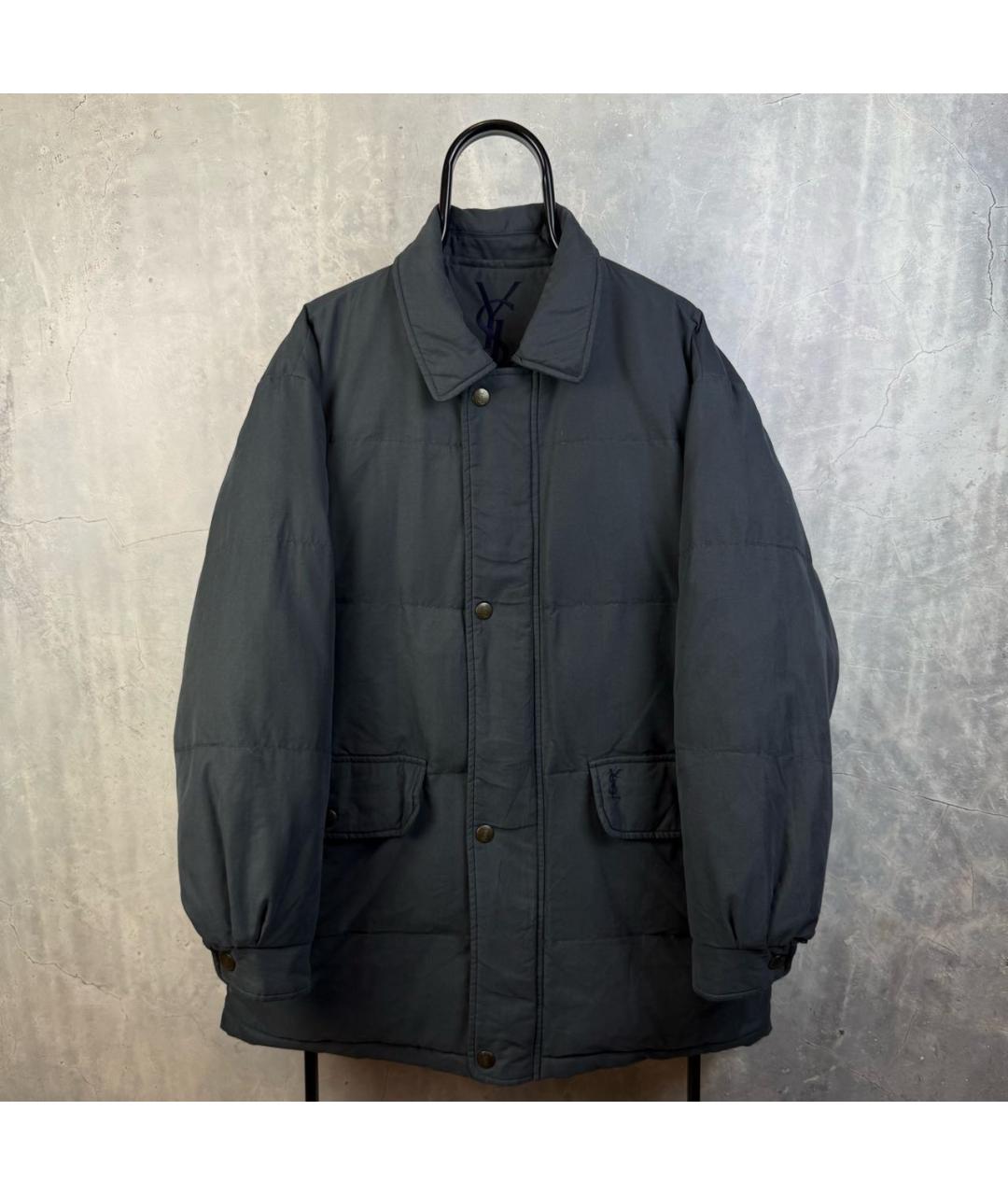 SAINT LAURENT Серая куртка, фото 9