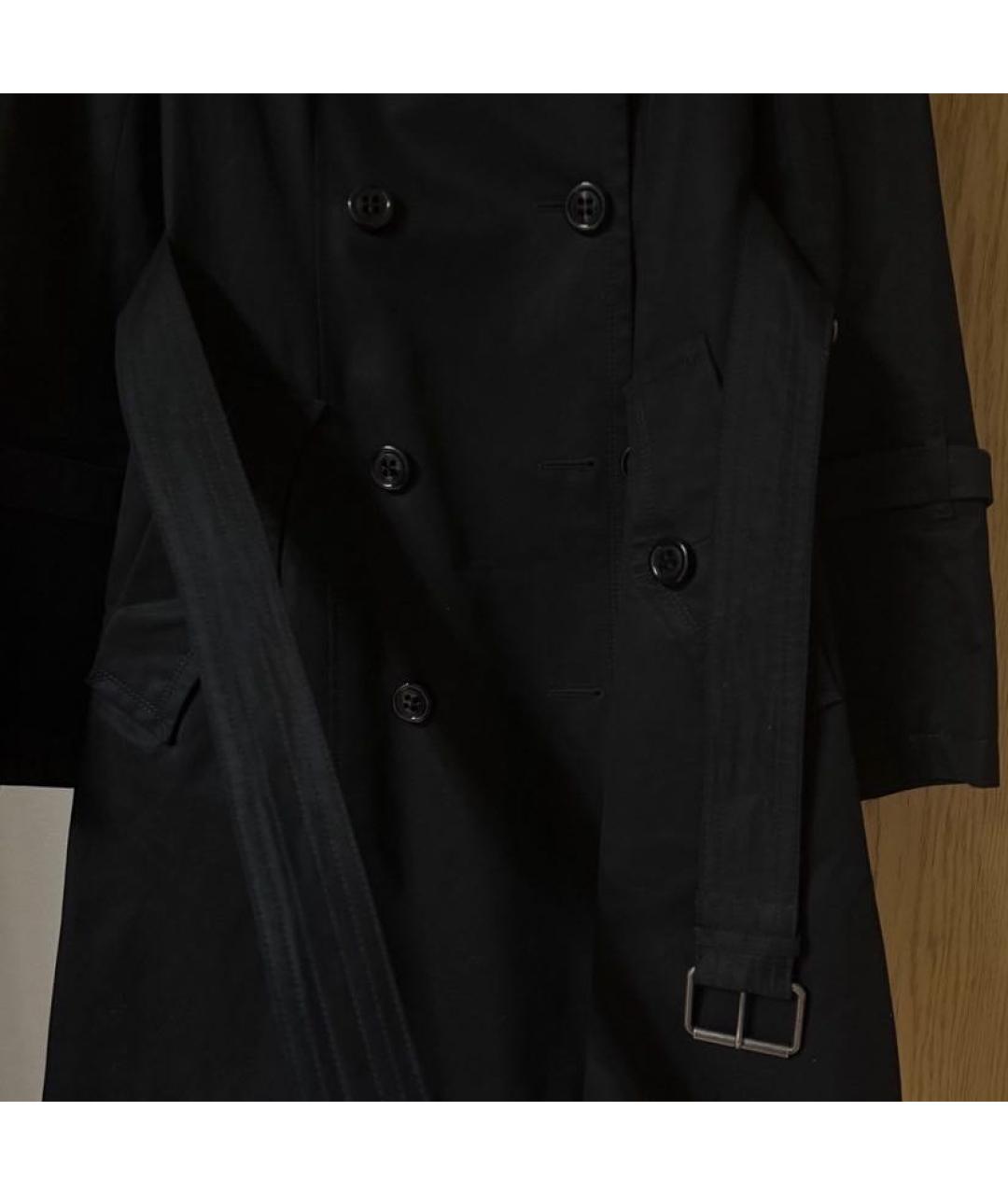 BURBERRY Черный тренч/плащ, фото 4