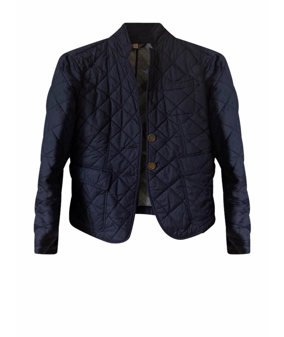 BURBERRY Темно-синяя куртка, фото 1