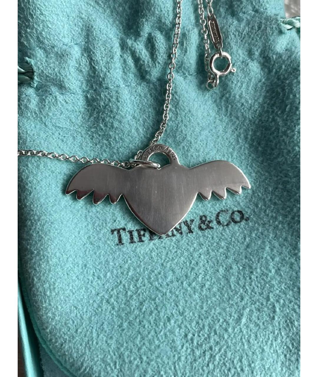 TIFFANY&CO Серебряная серебряная подвеска, фото 4
