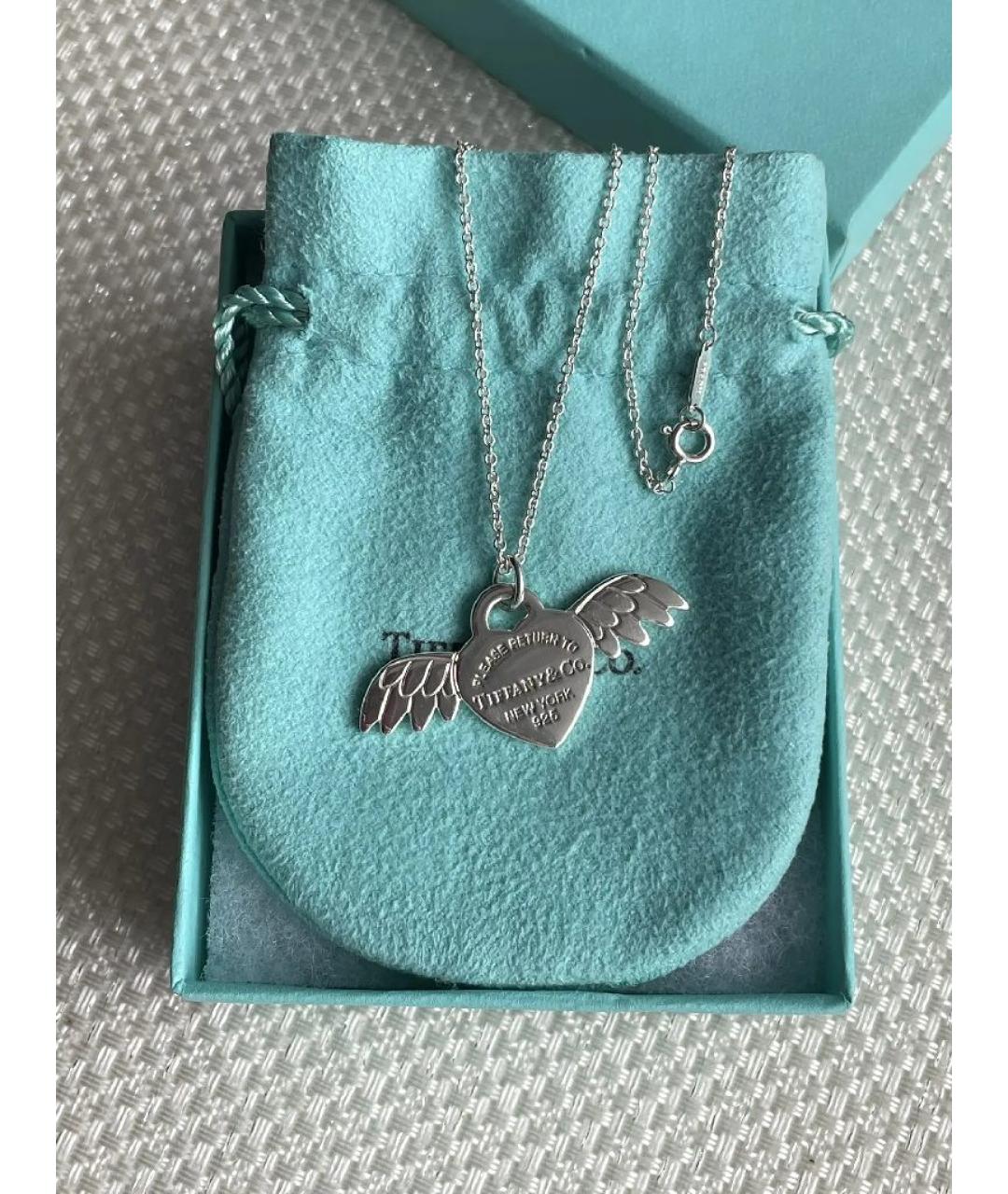 TIFFANY&CO Серебряная серебряная подвеска, фото 3