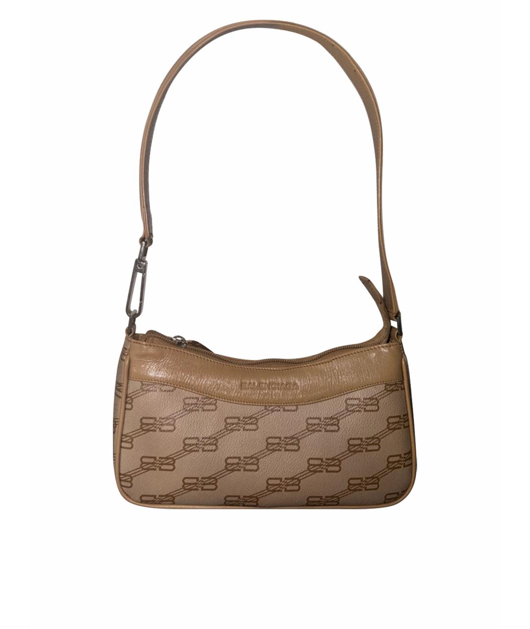 BALENCIAGA Коричневая сумка через плечо, фото 1