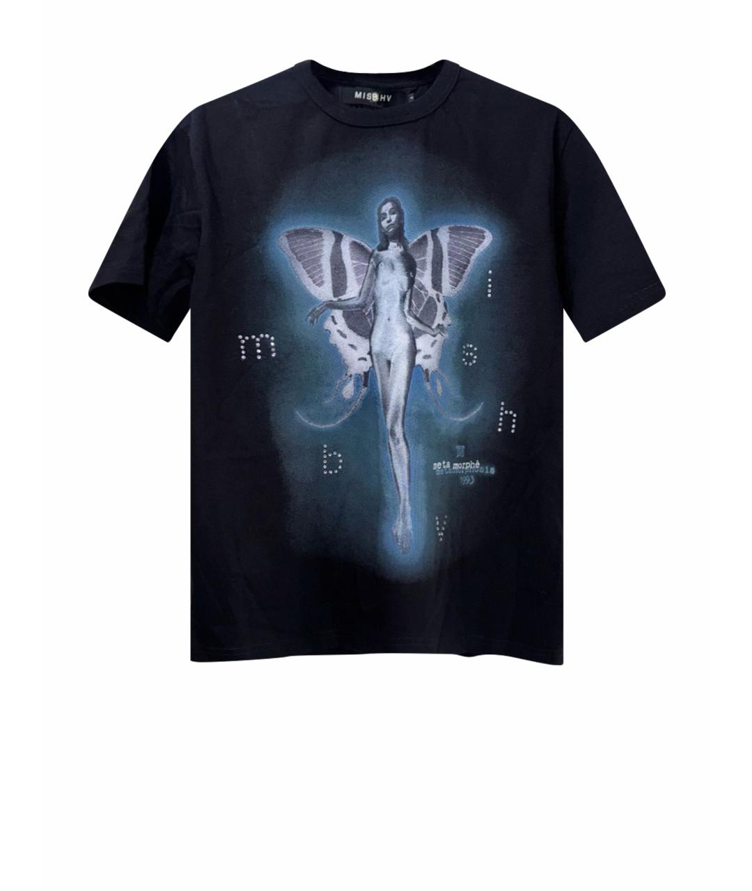 MISBHV Черная хлопковая футболка, фото 1