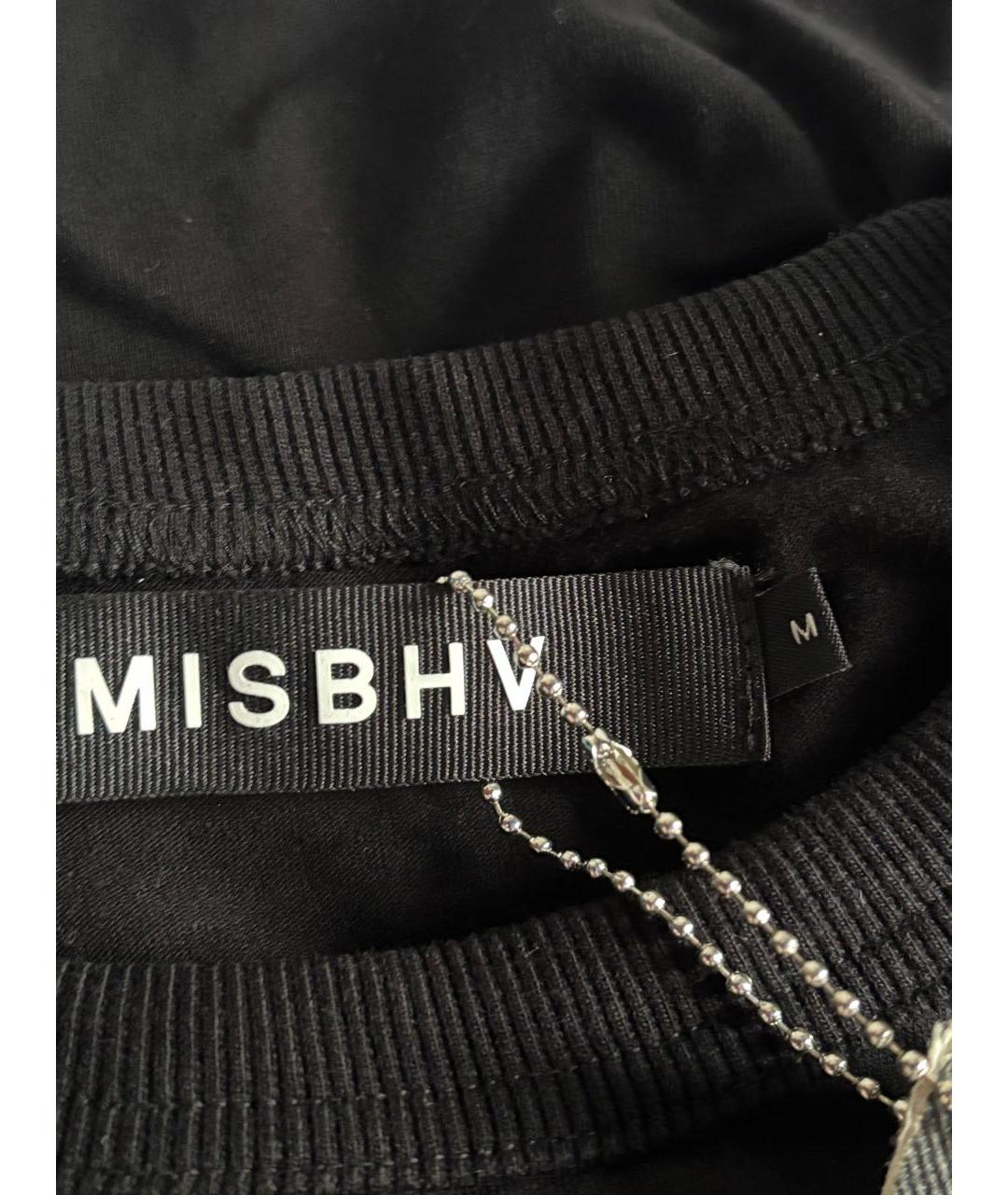 MISBHV Черная хлопковая футболка, фото 6