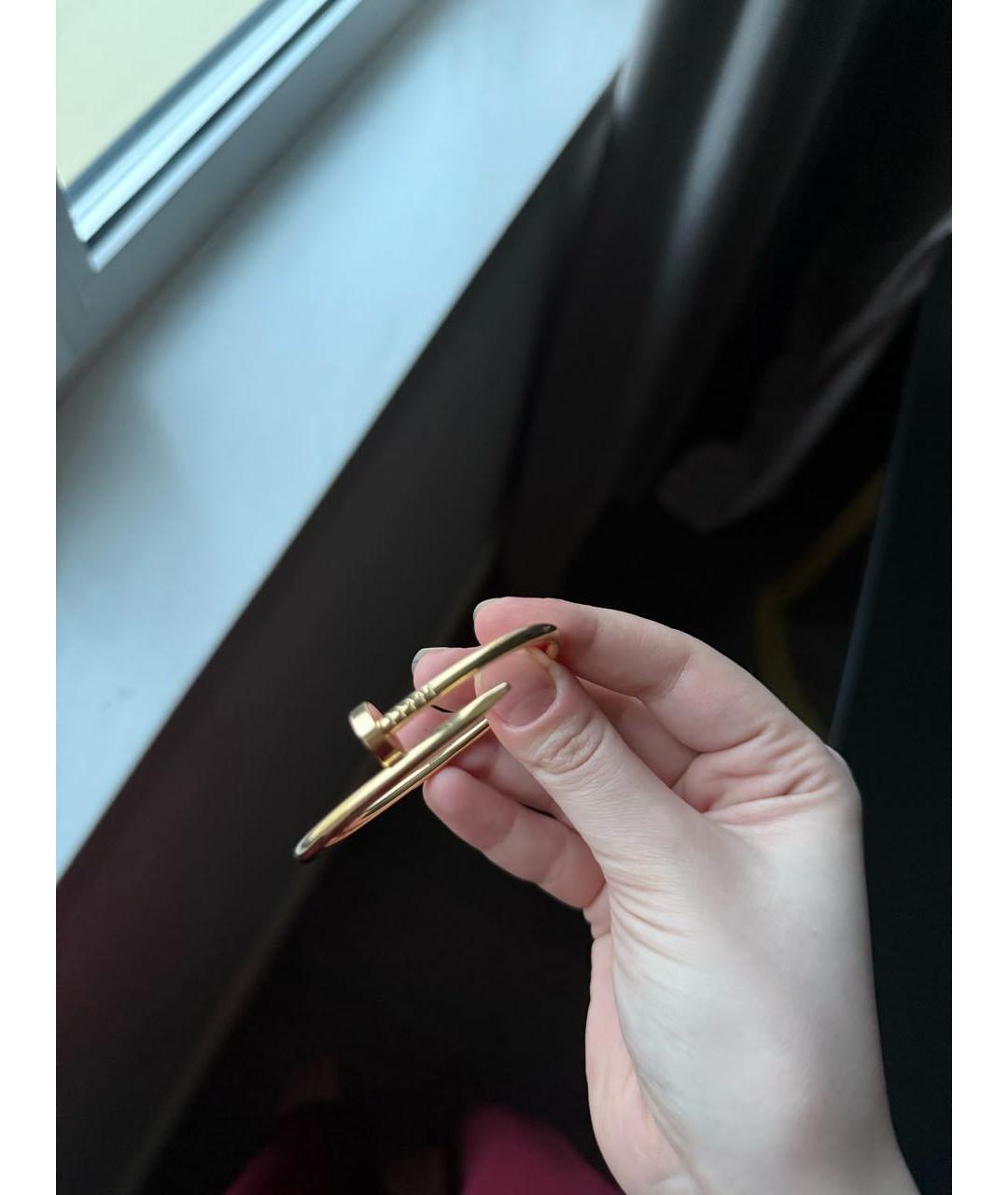 CARTIER Желтый браслет из желтого золота, фото 4