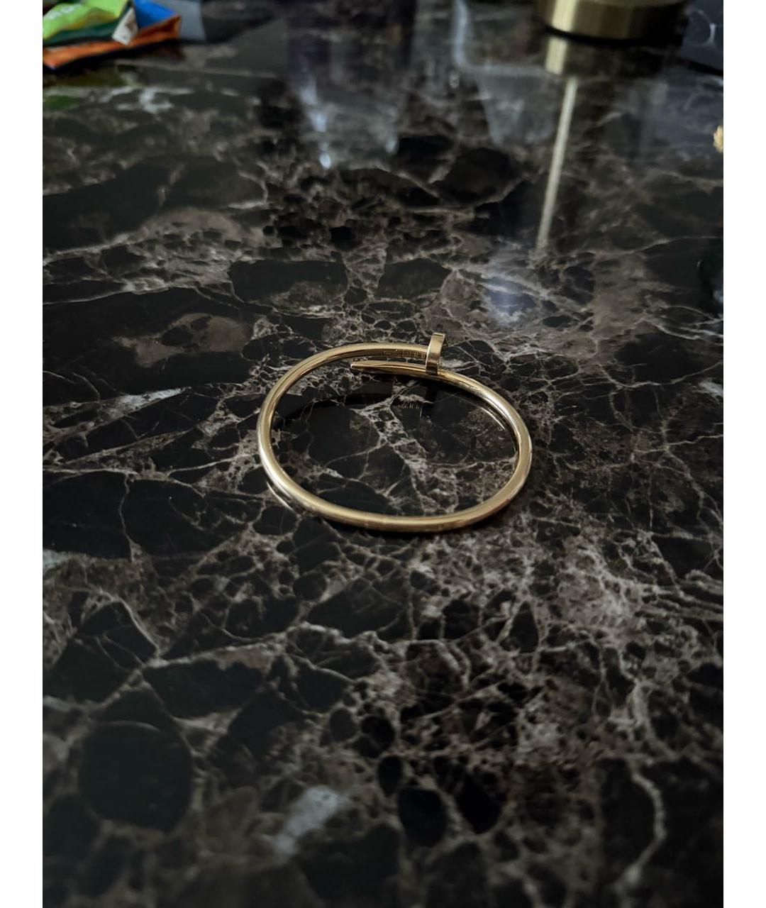 CARTIER Желтый браслет из желтого золота, фото 3