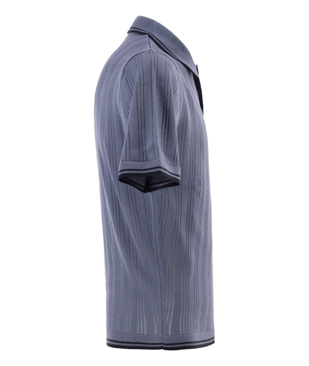 CARHARTT WIP Голубая хлопковая футболка, фото 3