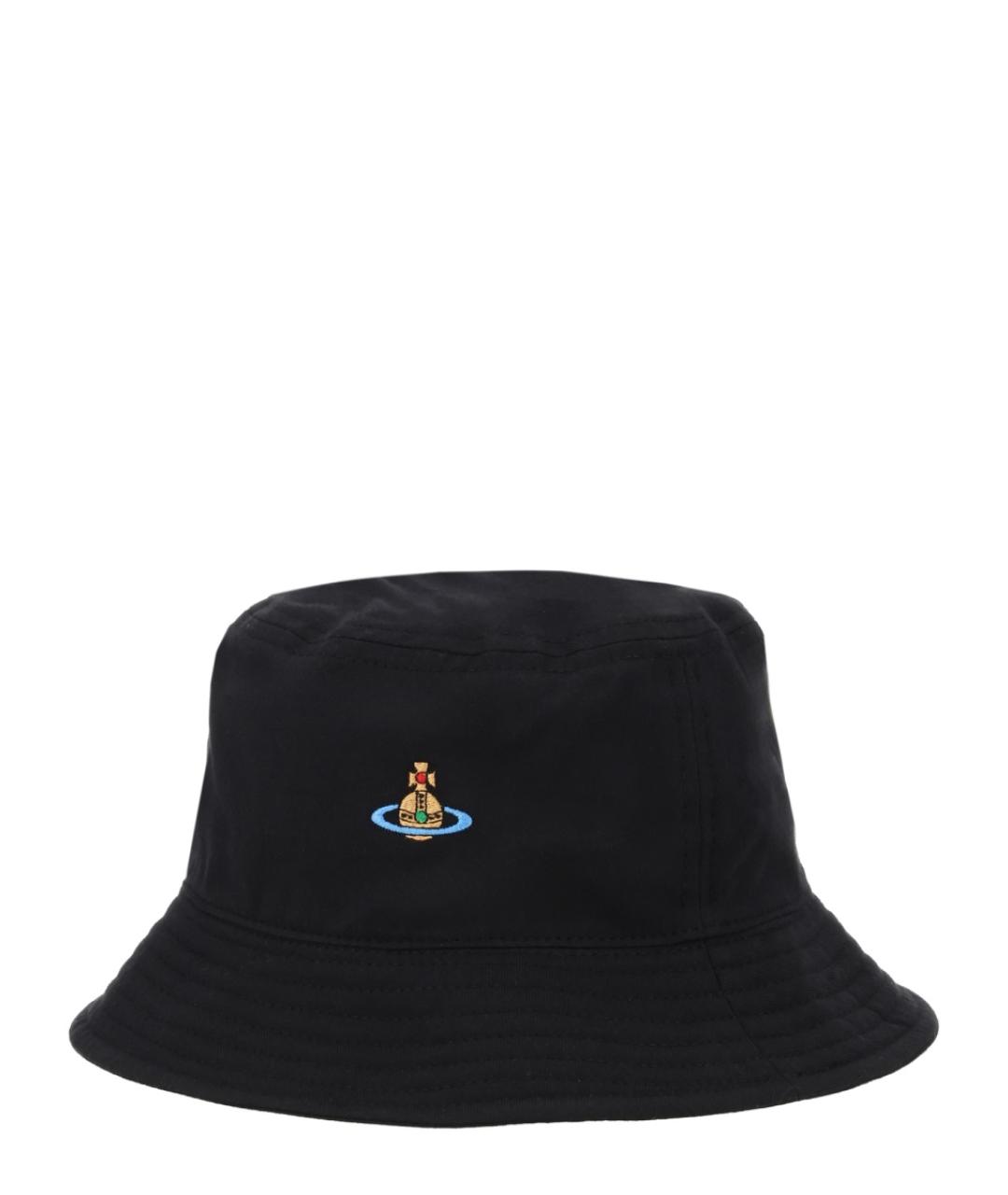 VIVIENNE WESTWOOD Черная хлопковая панама, фото 1