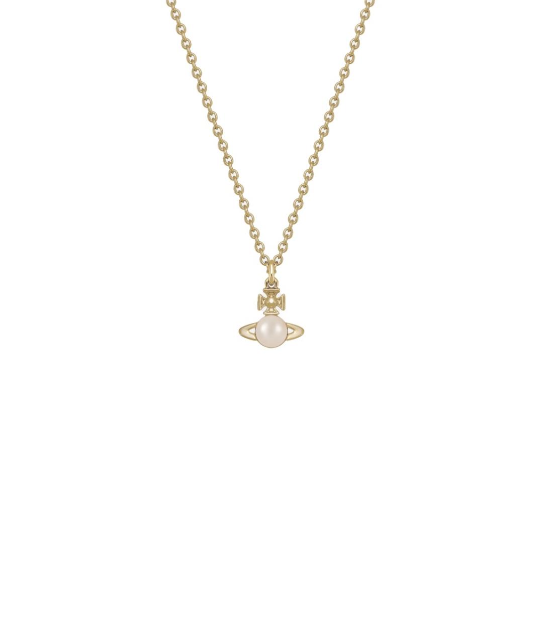 VIVIENNE WESTWOOD Золотая металлическая подвеска, фото 3