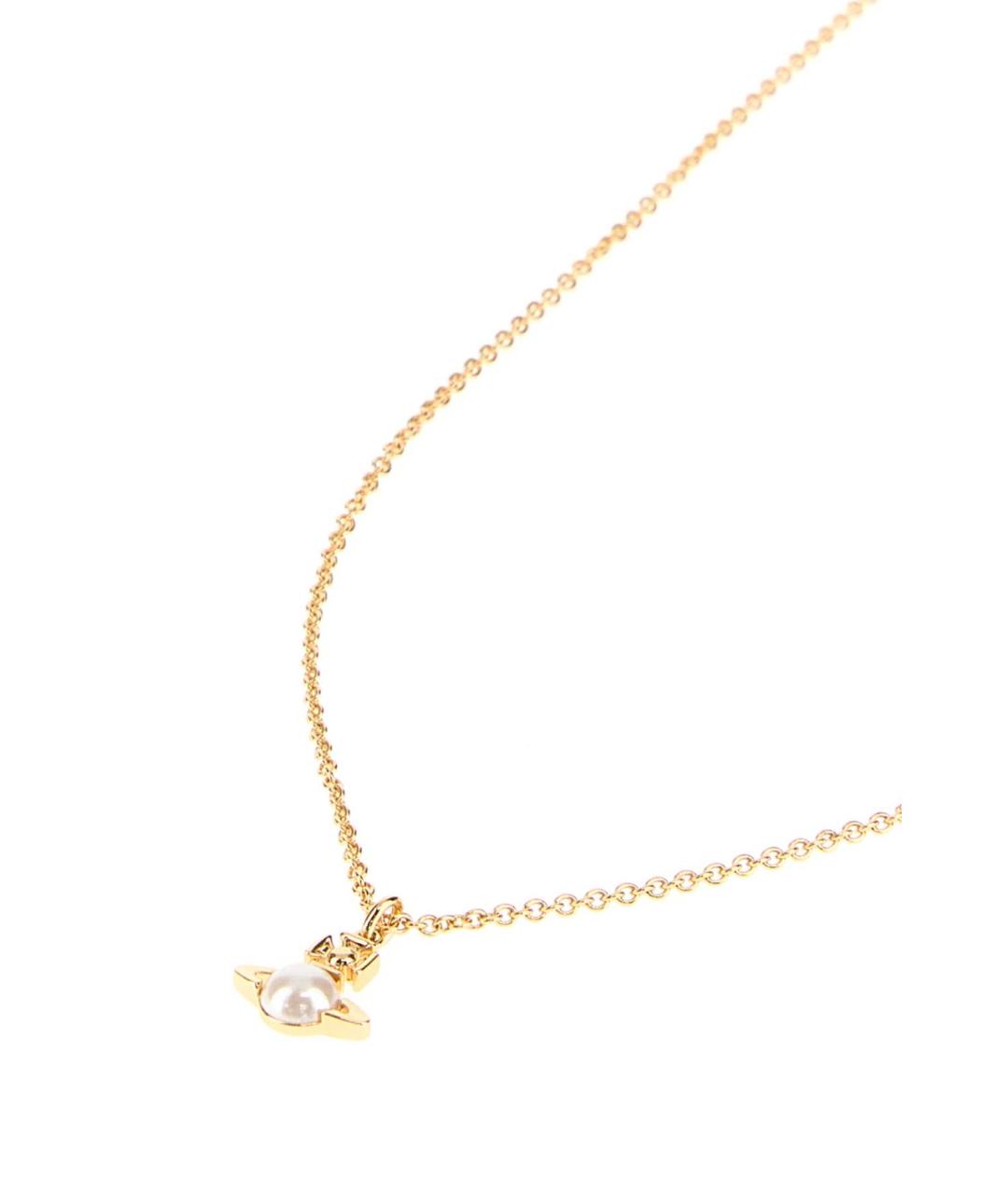 VIVIENNE WESTWOOD Золотая металлическая подвеска, фото 2