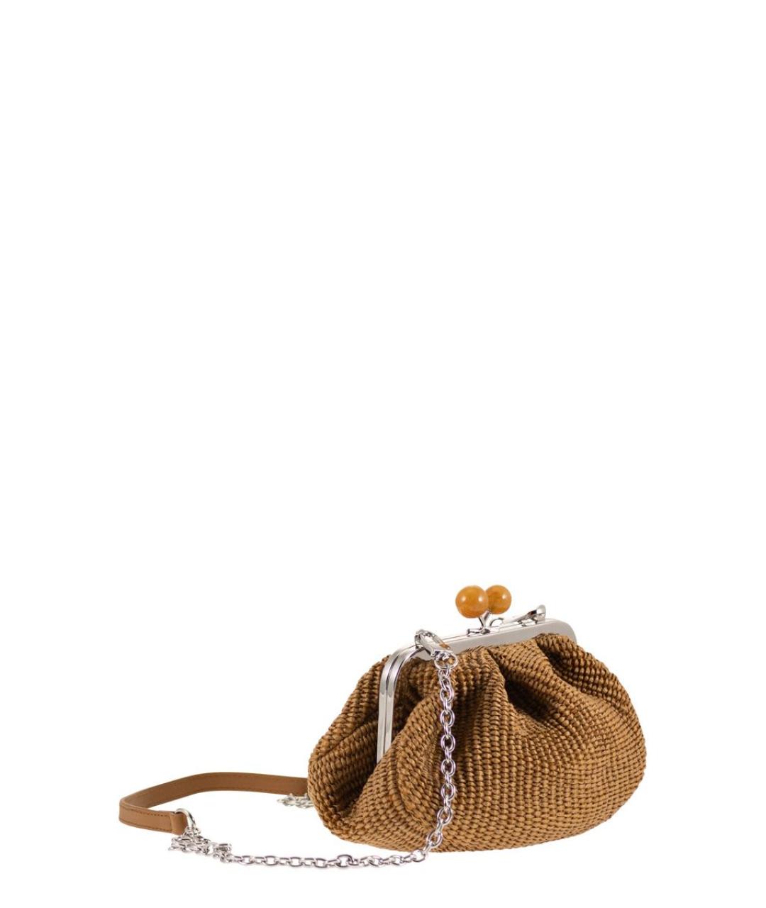 WEEKEND MAX MARA Коричневая сумка через плечо, фото 4