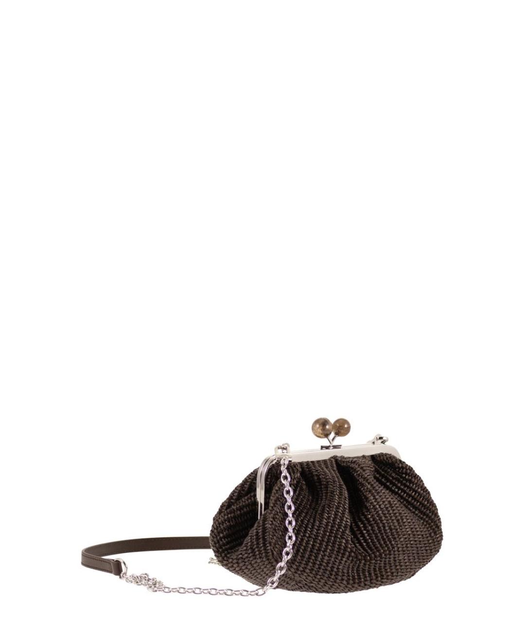 WEEKEND MAX MARA Коричневая сумка через плечо, фото 4