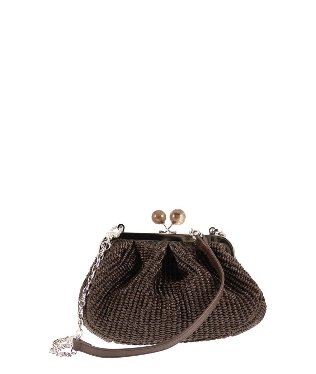 WEEKEND MAX MARA Коричневая сумка через плечо, фото 2