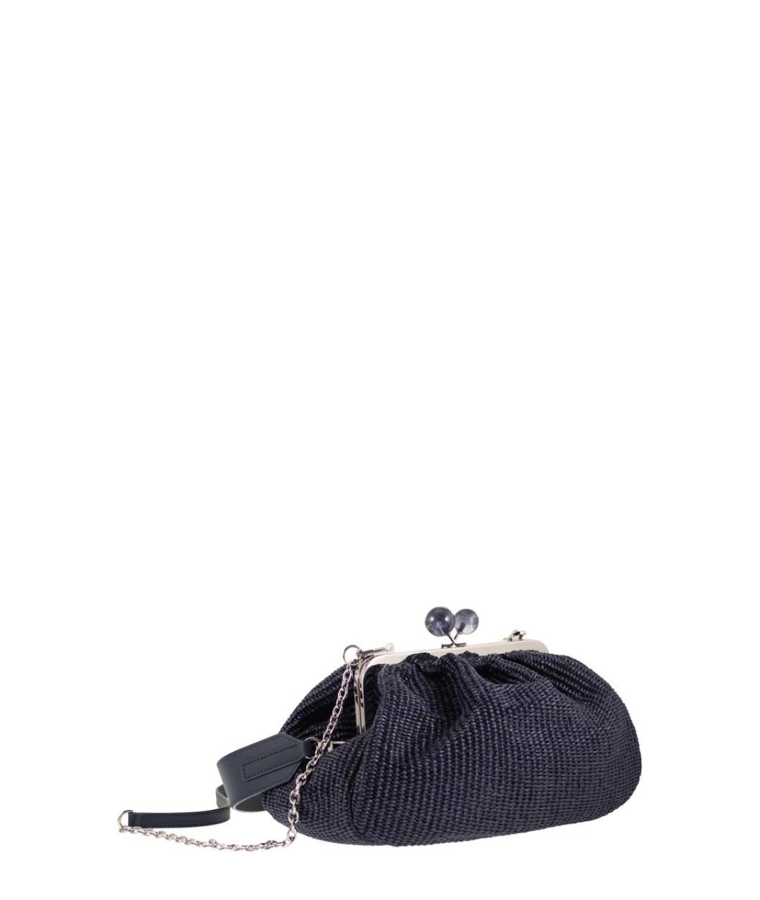 WEEKEND MAX MARA Синяя сумка через плечо, фото 4