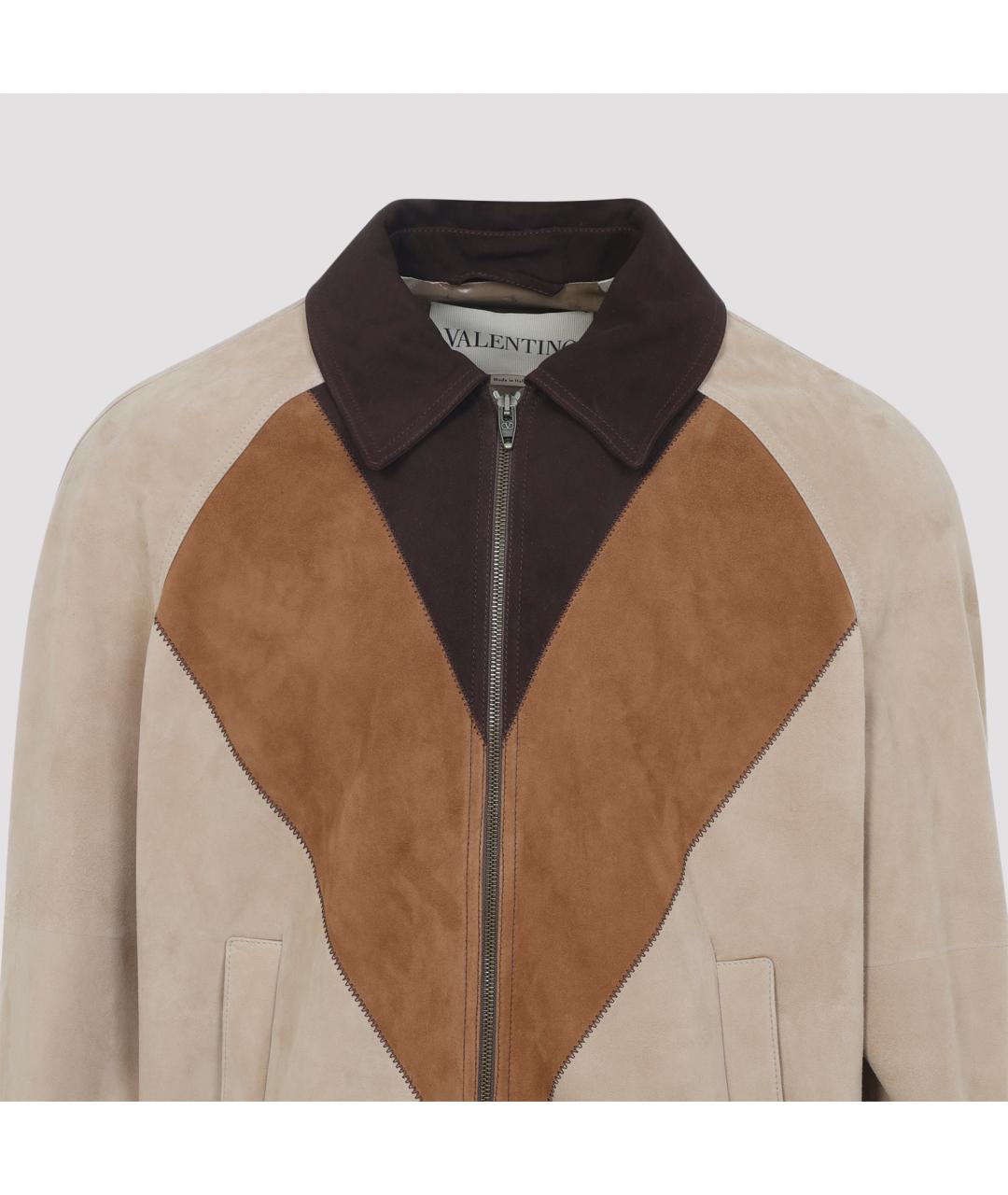 VALENTINO Мульти кожаная куртка, фото 4