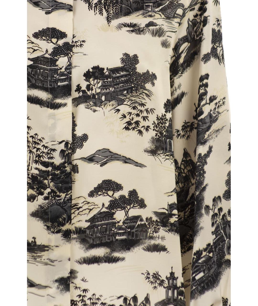 MAX MARA Черная шелковая рубашка, фото 4