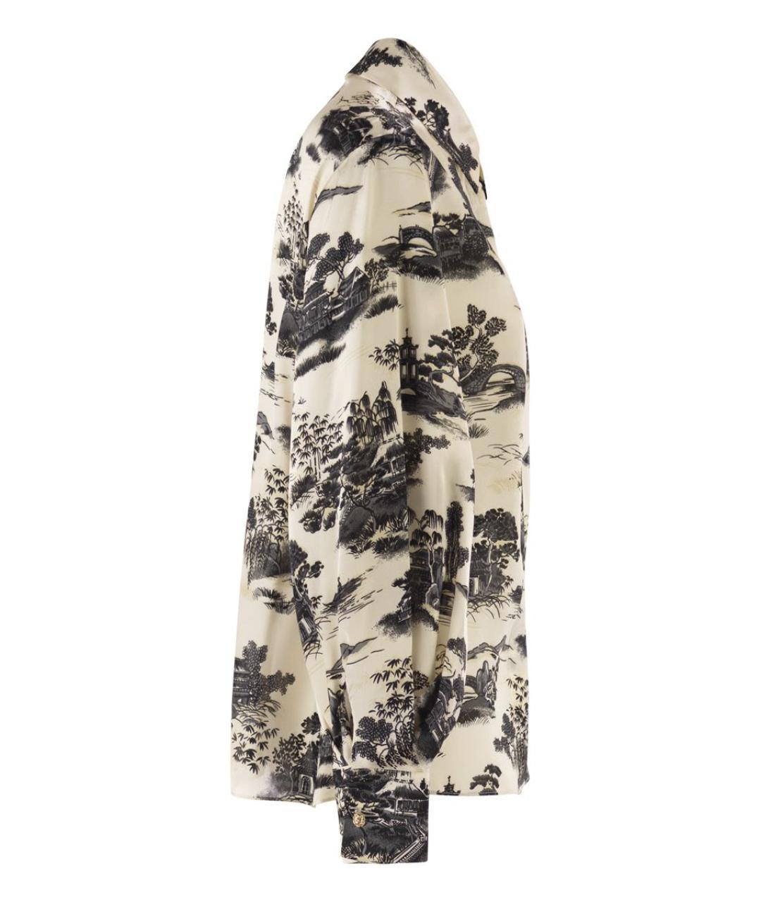 MAX MARA Черная шелковая рубашка, фото 3