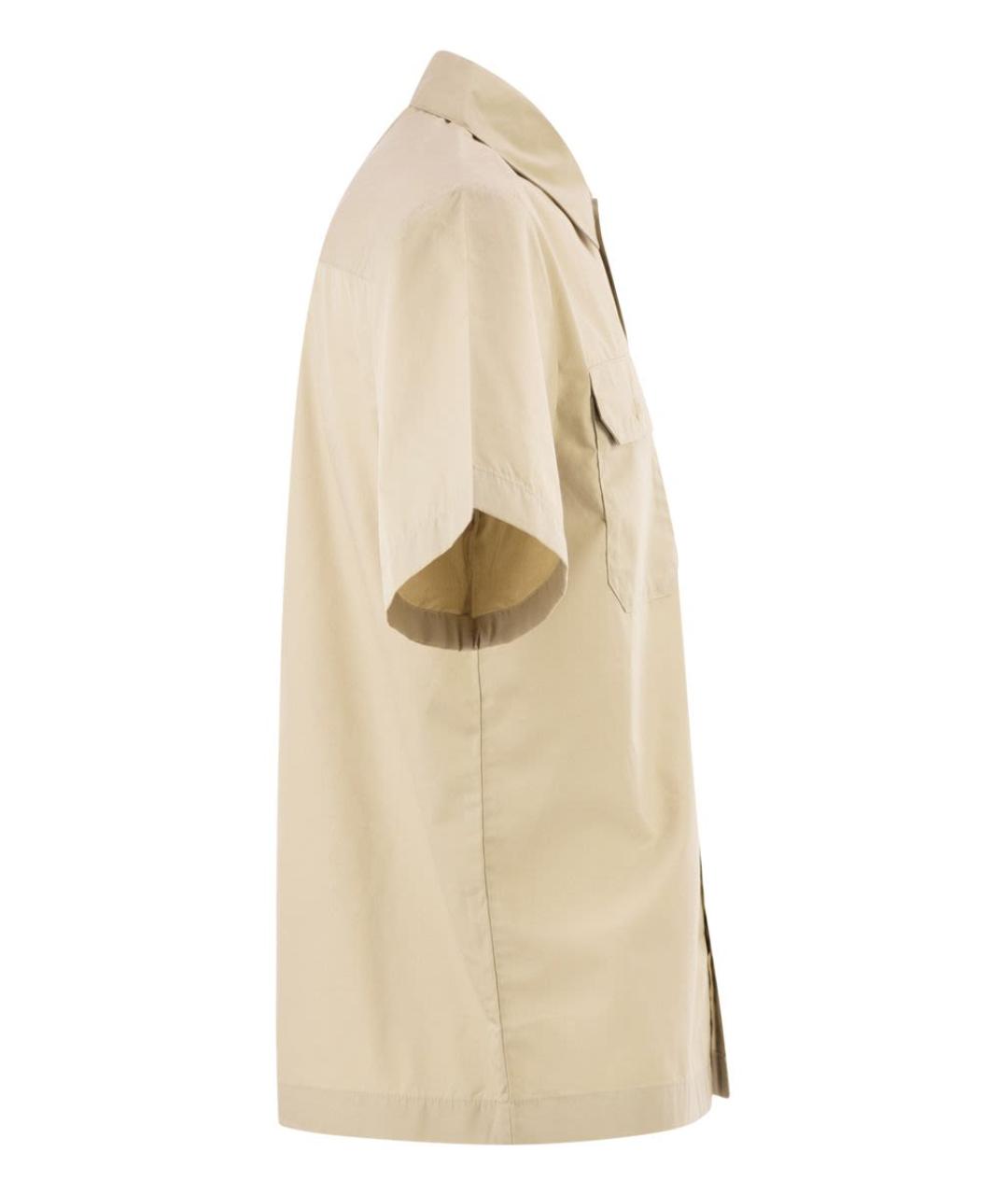 CARHARTT WIP Бежевая хлопковая кэжуал рубашка, фото 3