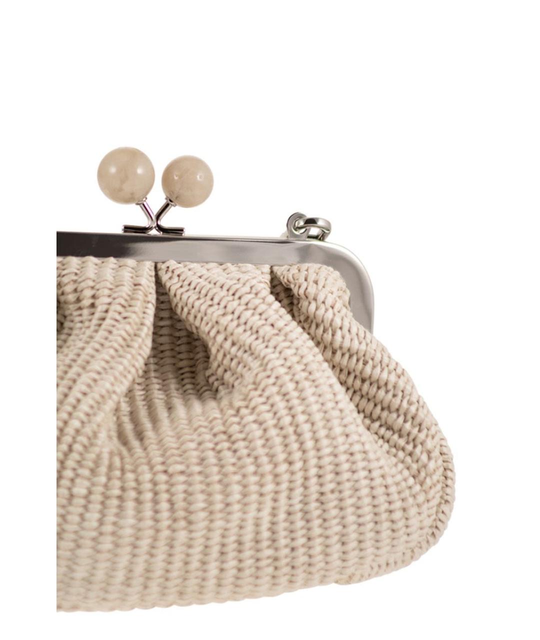 WEEKEND MAX MARA Бежевая сумка через плечо, фото 5