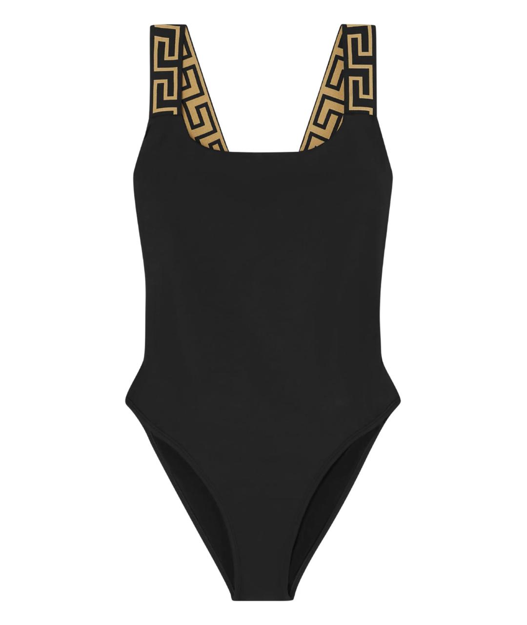 VERSACE Черный полиамидовый купальник, фото 1