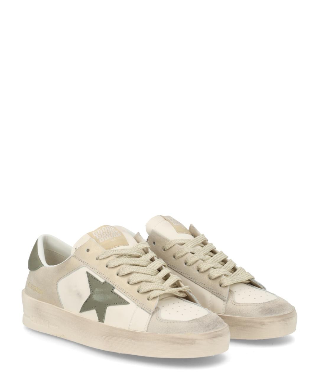 GOLDEN GOOSE DELUXE BRAND Мульти кожаные кеды, фото 2