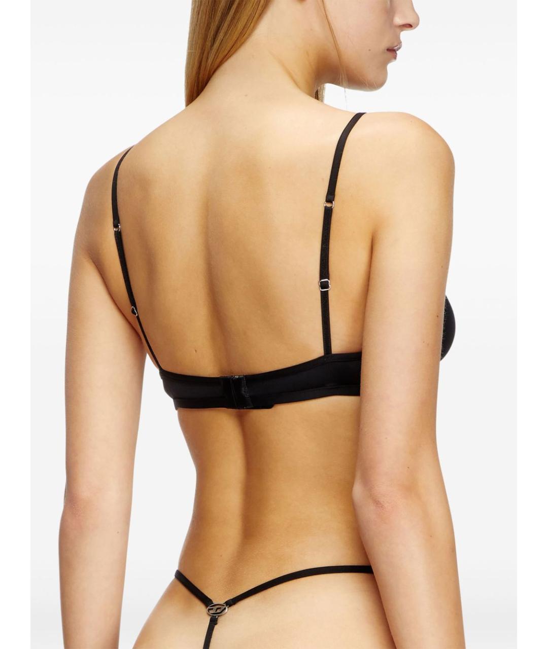 DIESEL Черный полиамидовый купальник, фото 5